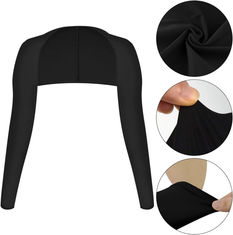 Yookat 4 Pieces Cooling Shawl Golf Cooling Shawl Arm Sleeve Sun Protection Golf Shrug for Women Men Outdoor Sports - Image 5